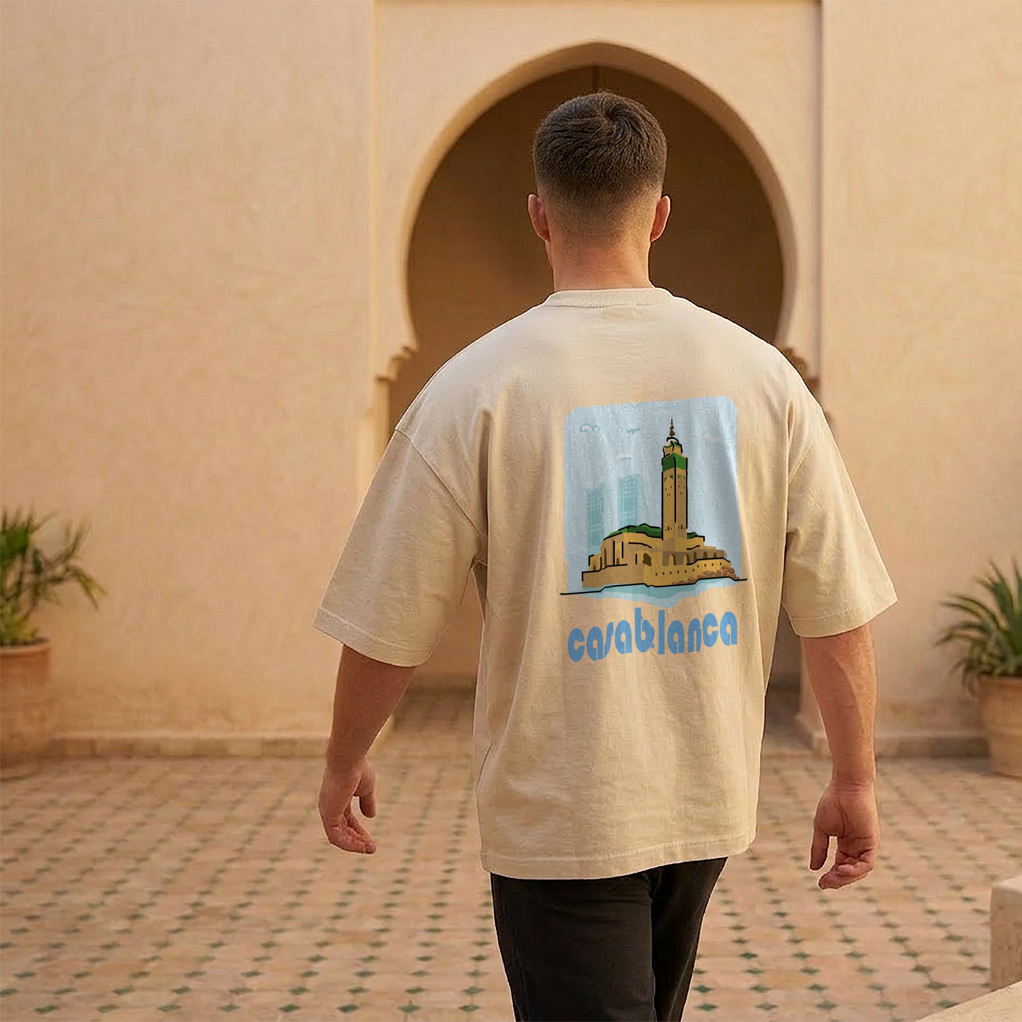 T-shirt oversize Casablanca