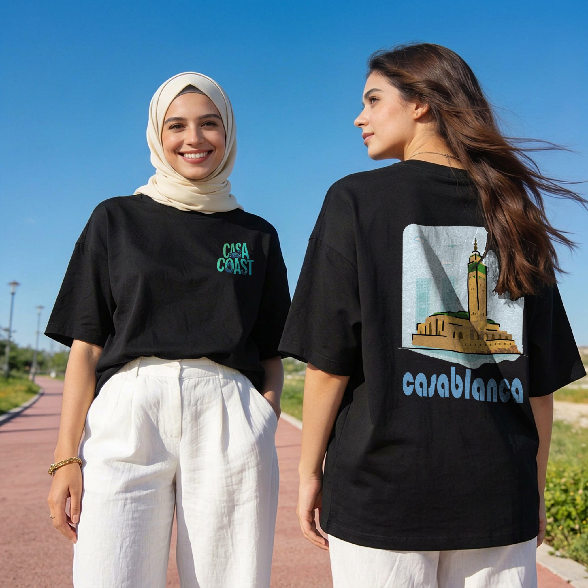 T-shirt oversize Casablanca