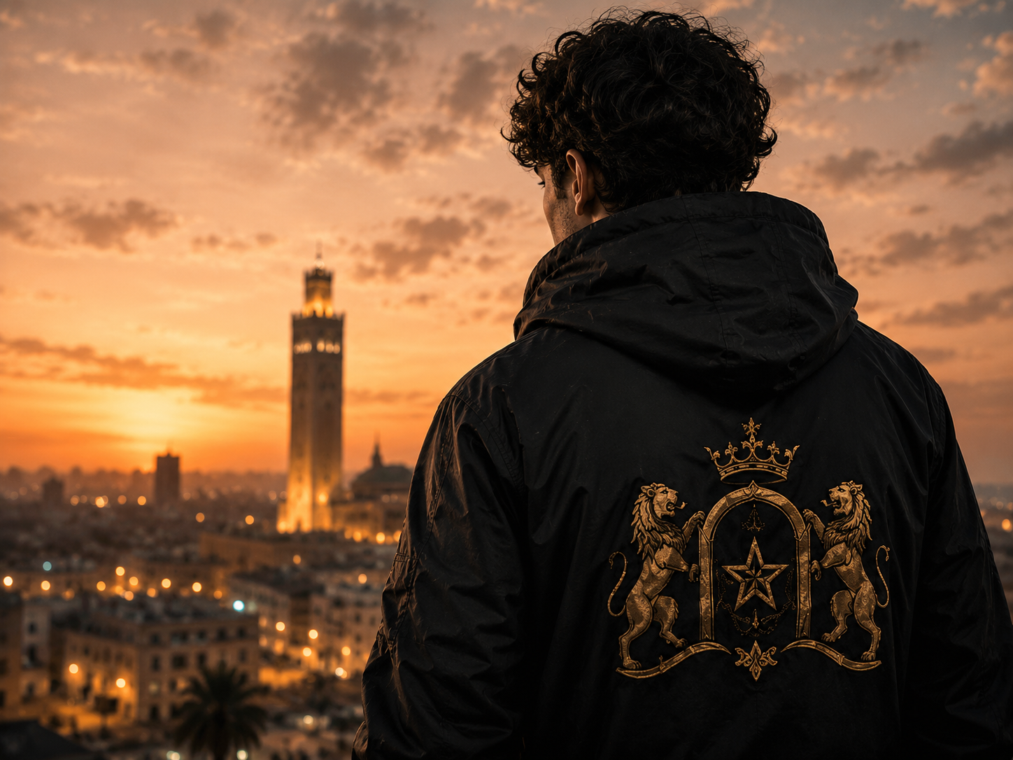 Hoodie NAJlife face à l’océan.